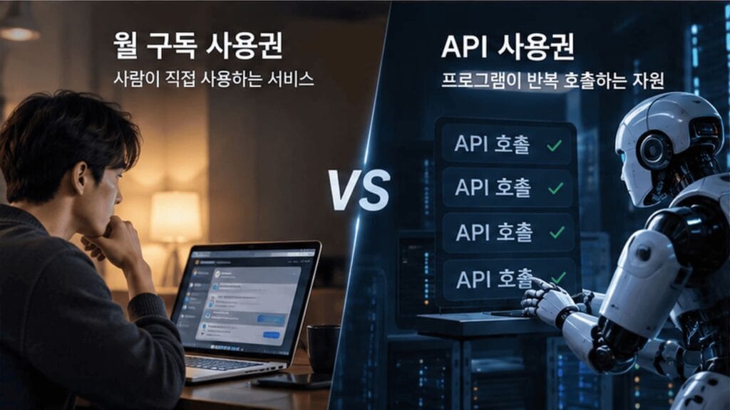 Google Antigravity 계정 정지, 왜 OpenClaw 연결이 문제였나? AI 구독과 API의 경계 - google antigravity account suspension subscription api Google Antigravity 계정 정지 배경인 월 구독 사용권과 프로그램 자동 호출용 API 사용권 차이를 비교한 구조